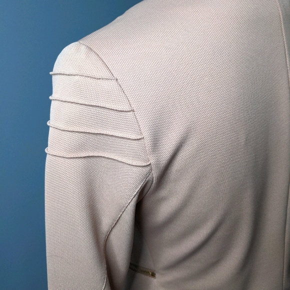 Dusty pink Moto jacket - Picture 6 of 12